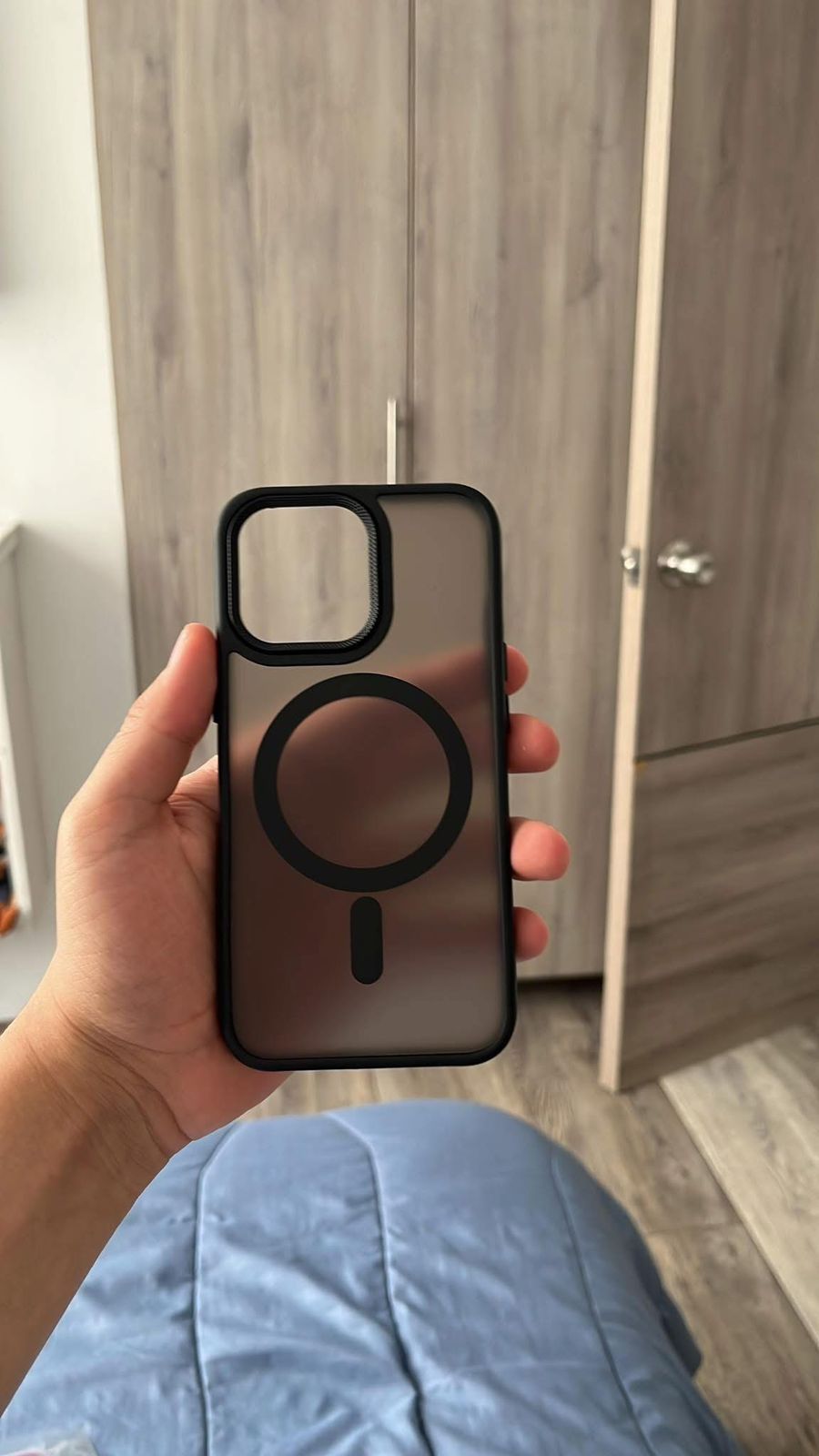 Gray helmet for bikers